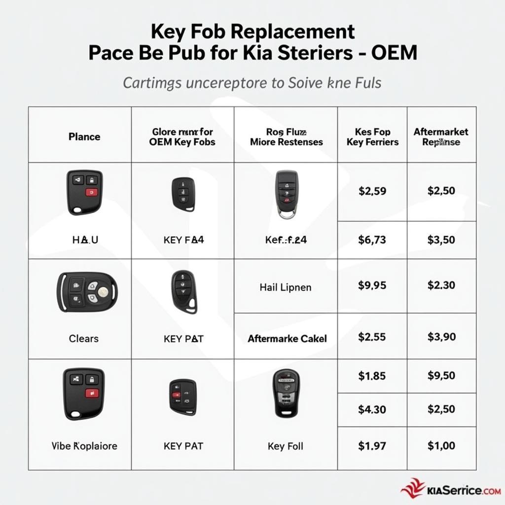 Kia Sorento Key Fob Replacement Options