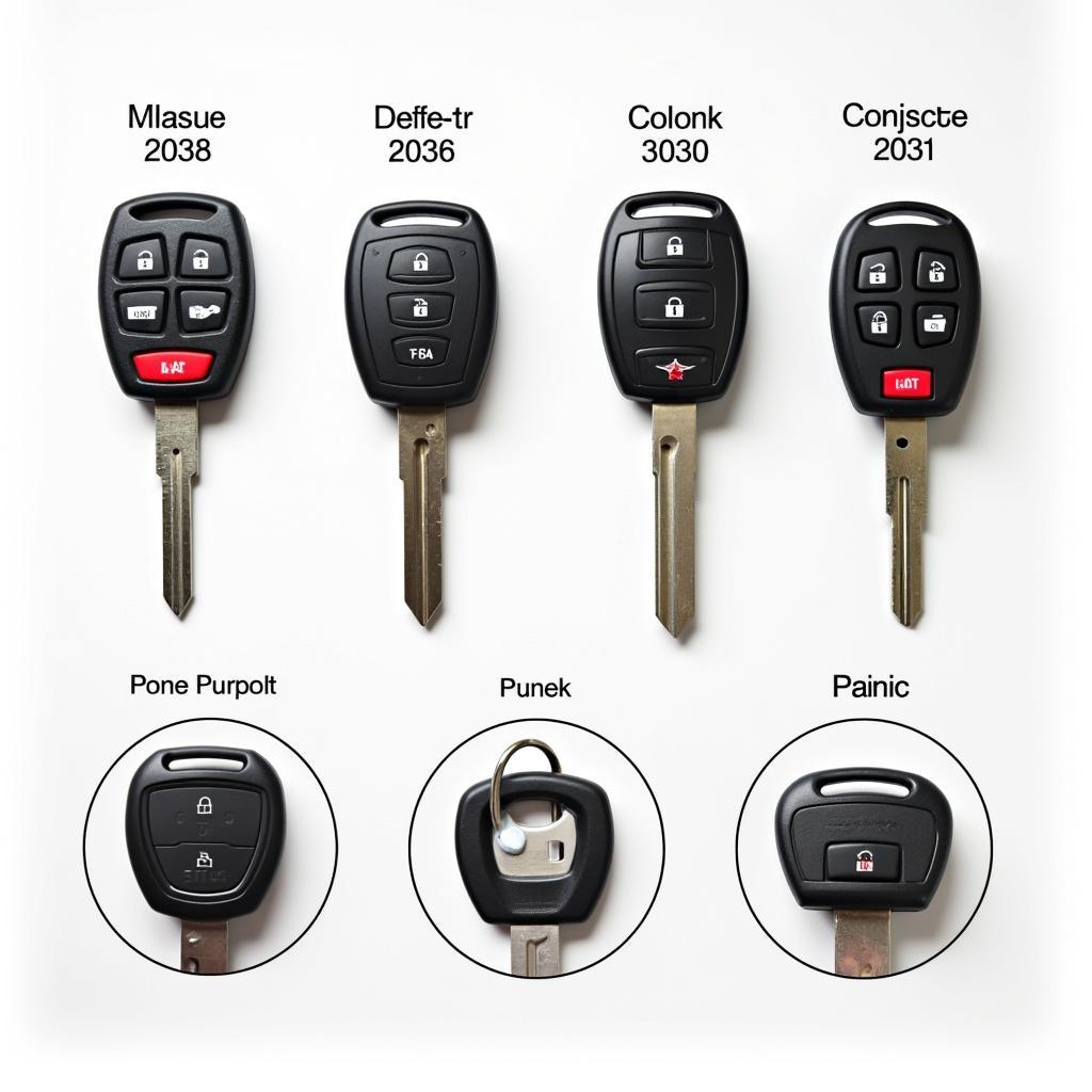 Different Kia Sorento Key Fob Types