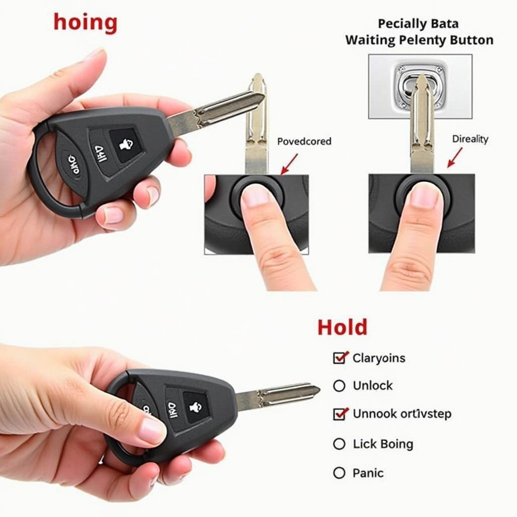 Kia Soul Key Fob Hold Function Demonstration