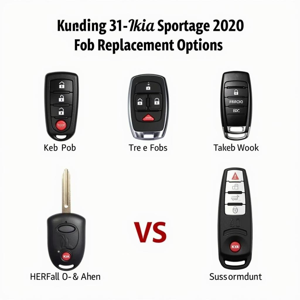 Kia Sportage 2020 Key Fob Replacement Options