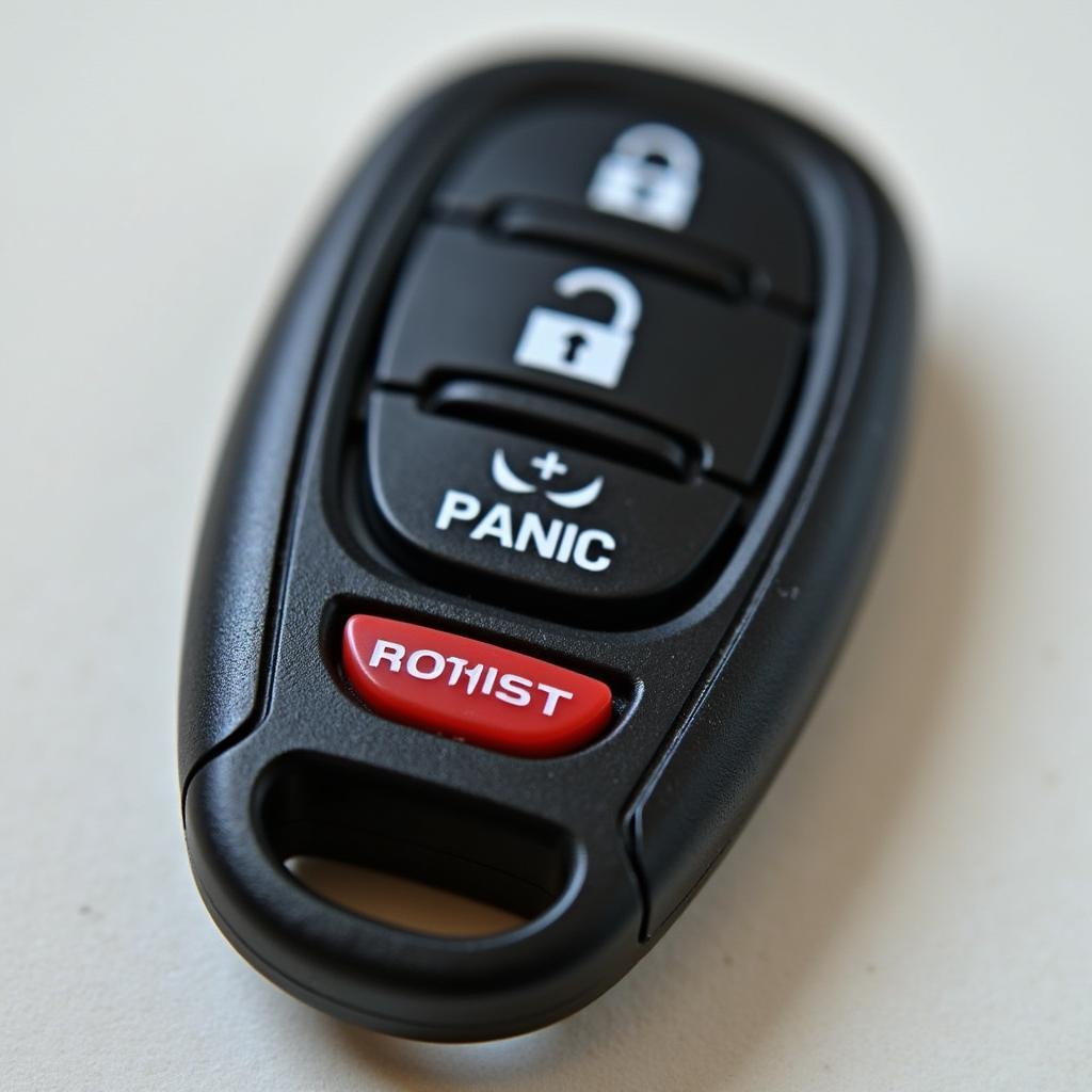 Kia Sportage Key Fob Close Up Showing Buttons and Design