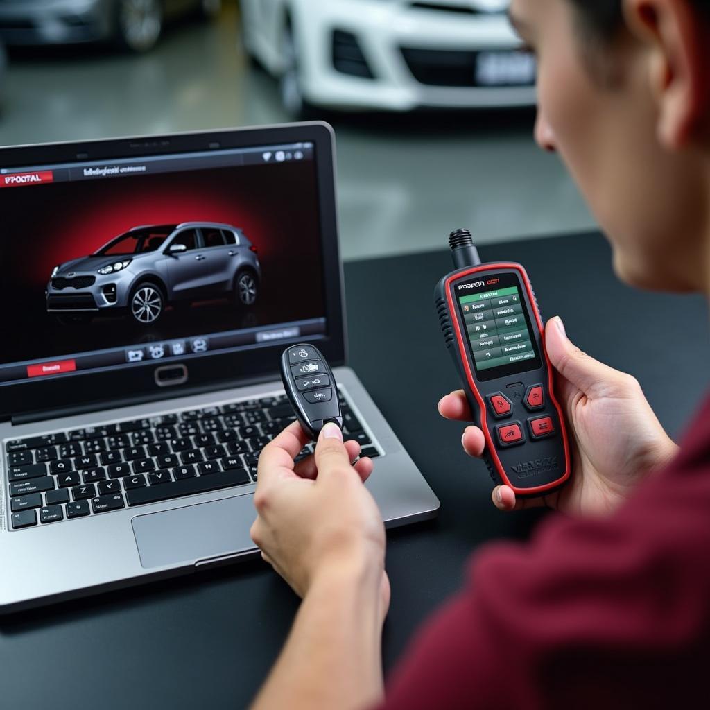 Programming a 2020 Kia Sportage key fob