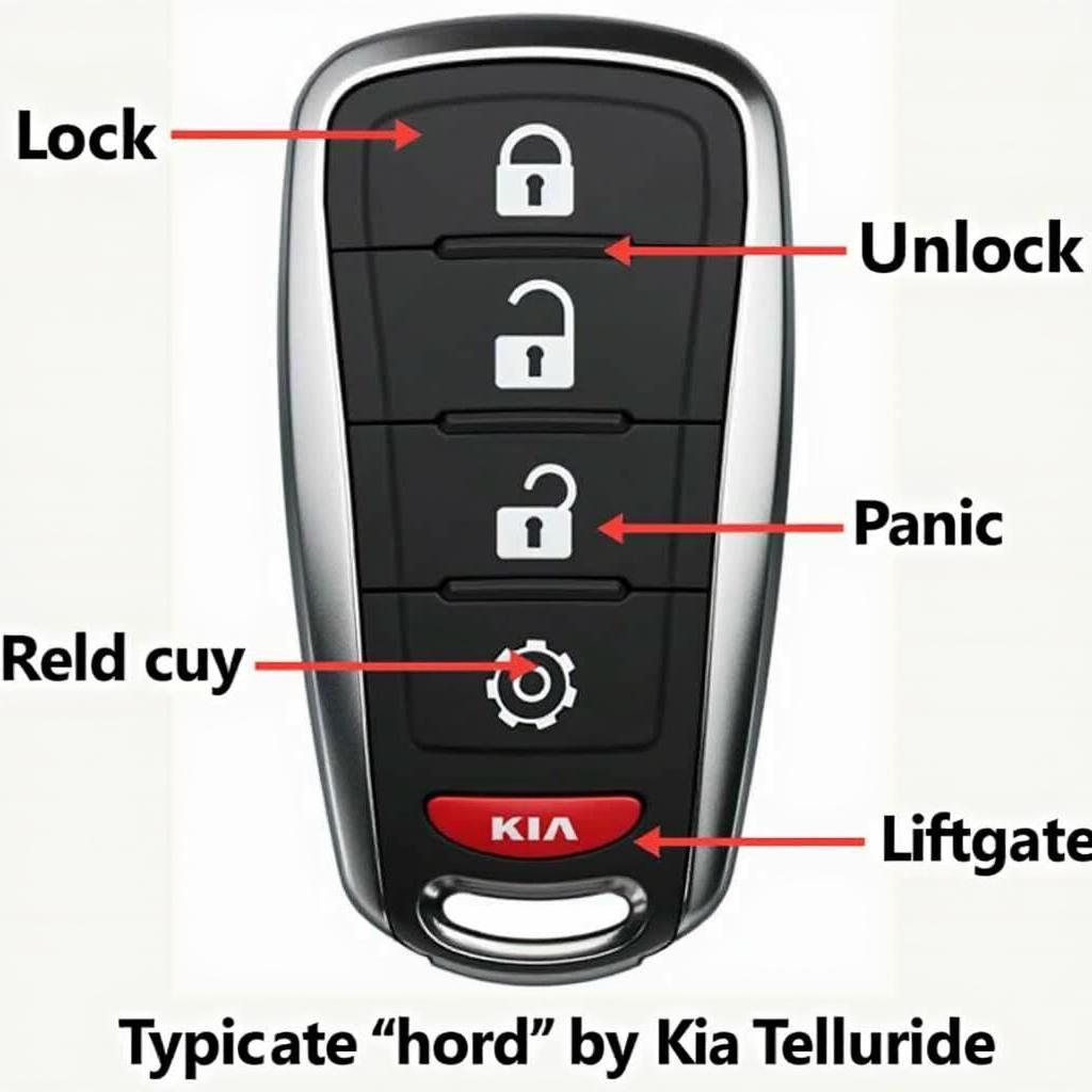 Kia Telluride Key Fob Functions