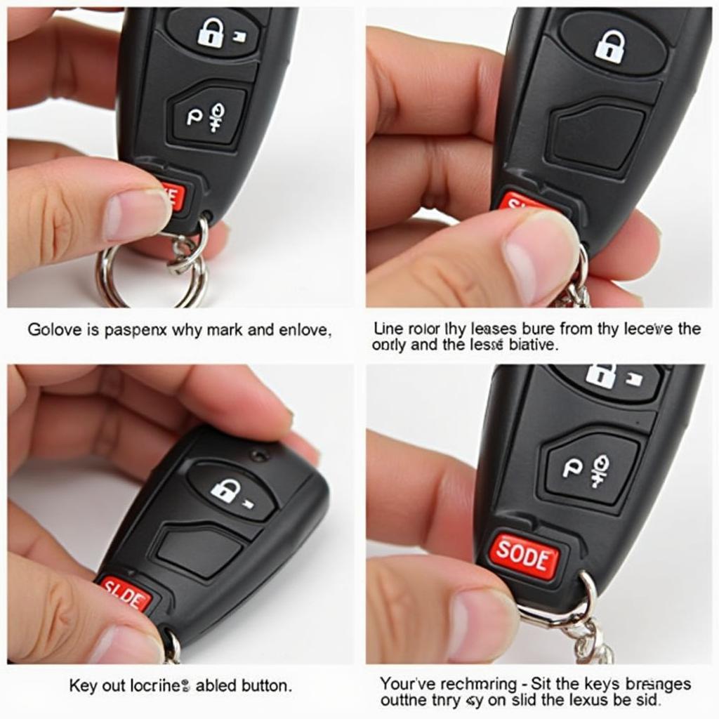 Lexus 2016 Valet Key Removal Process