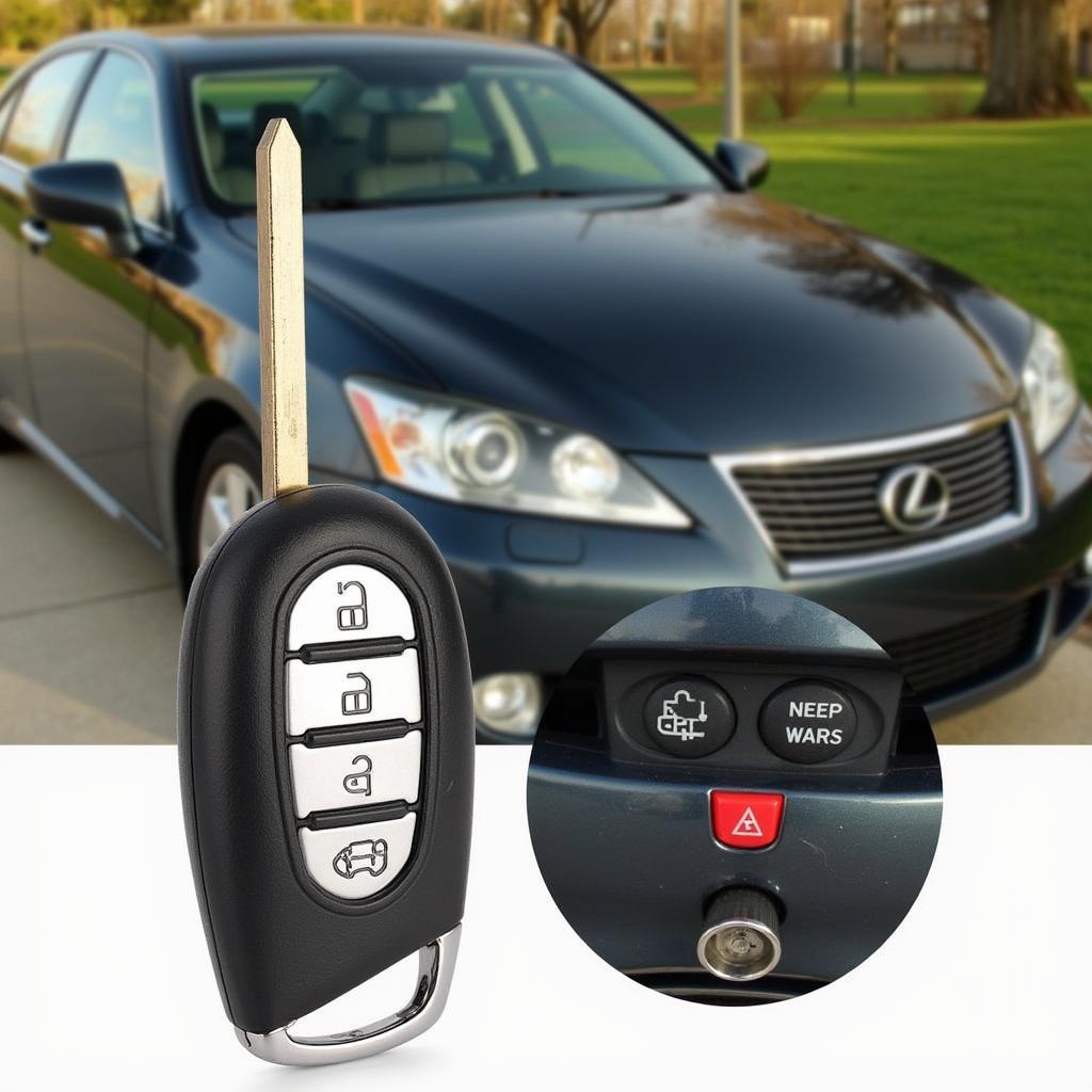 Lexus ES300 Key Fob and Car