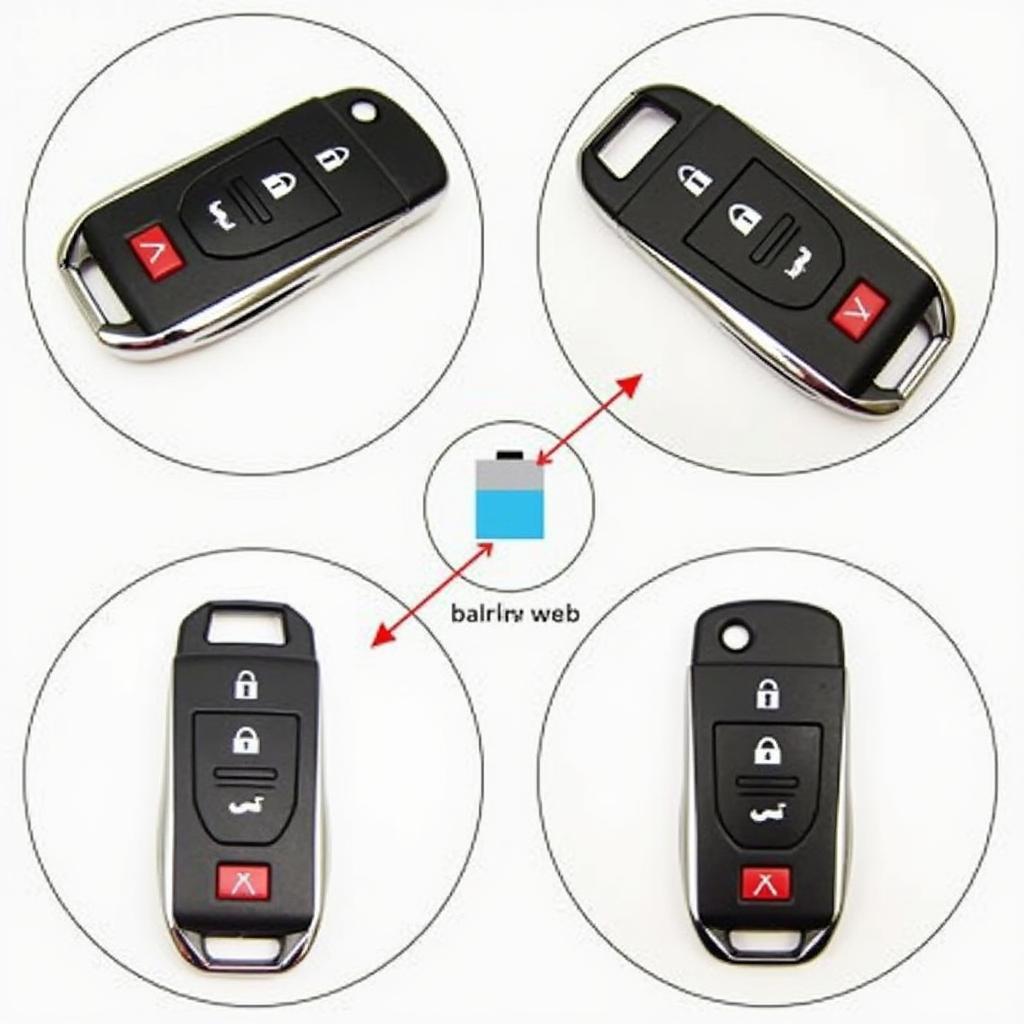 Replacing the Battery in a 1998 Lexus ES300 Key Fob