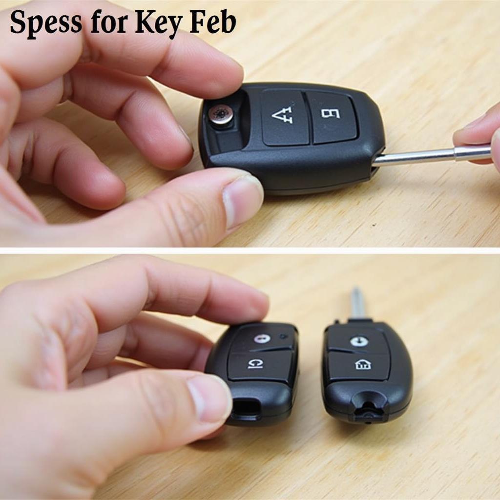 Opening the 2004 Lexus ES330 Key Fob