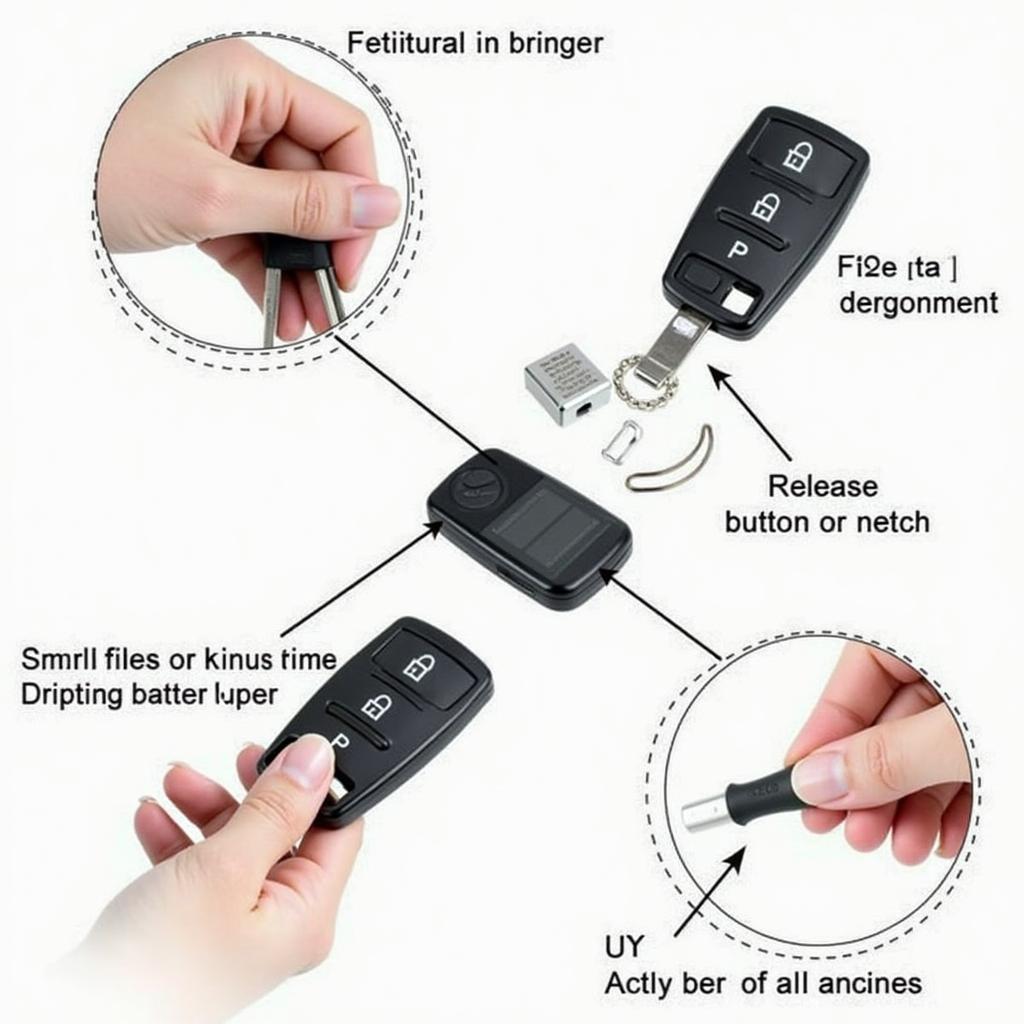 Lexus GS 350 Key Fob Battery Replacement Steps