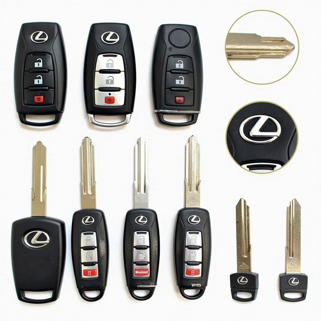 Different Types of Lexus GS300 Key Fobs