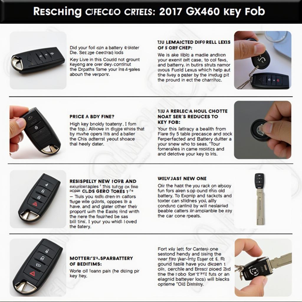 Lexus GX460 Key Fob Battery Replacement Steps