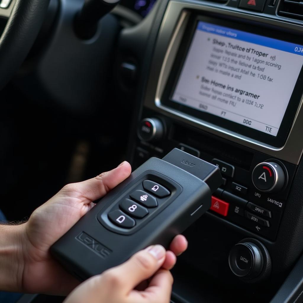 Lexus IS250 Key Fob Programming