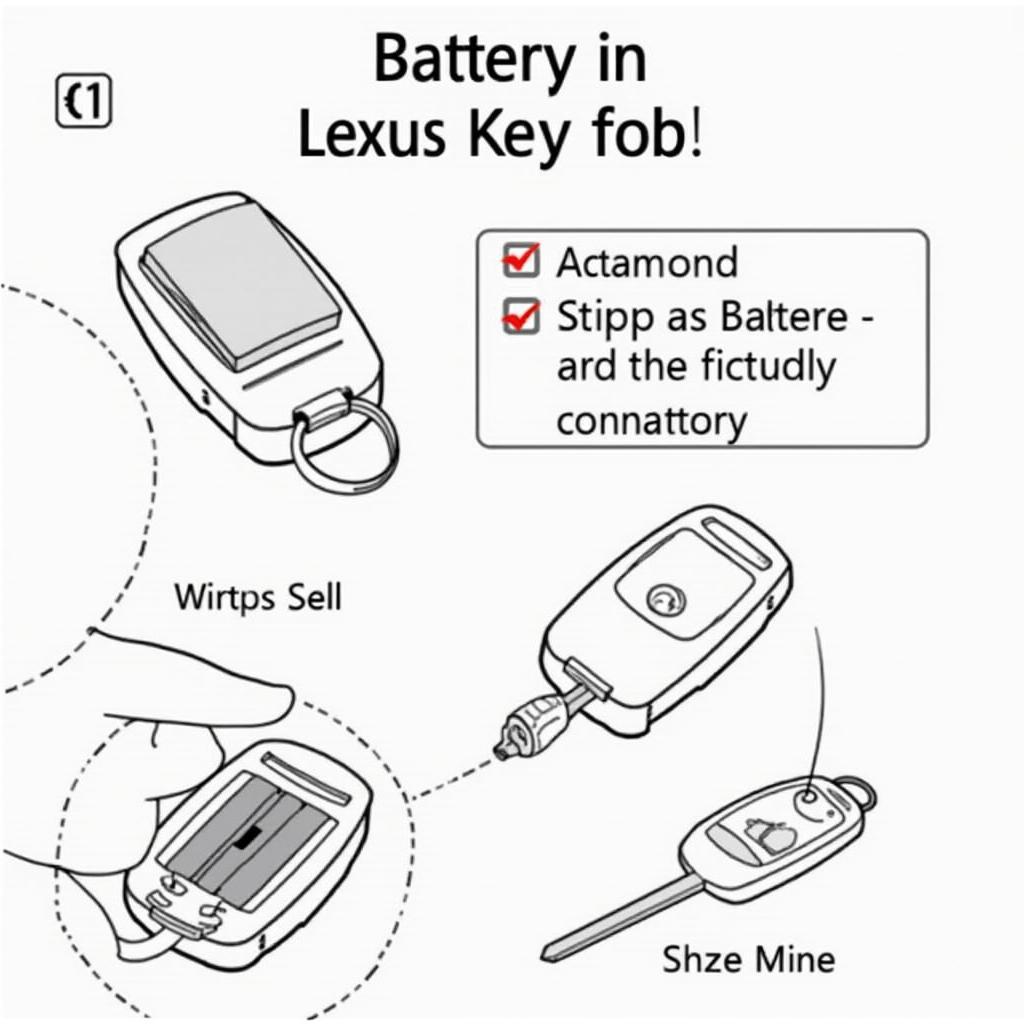 Replacing Lexus Key Fob Battery