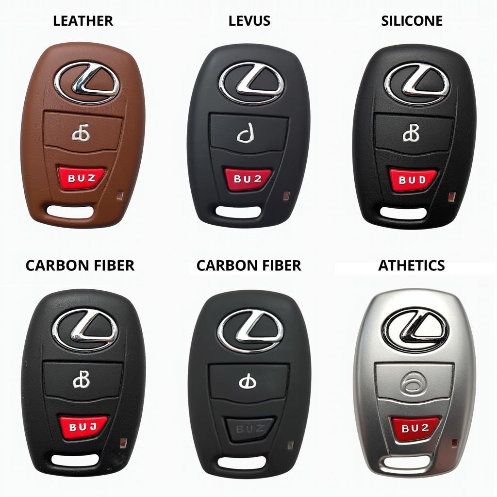 Different Materials for Lexus Key Fob Cases