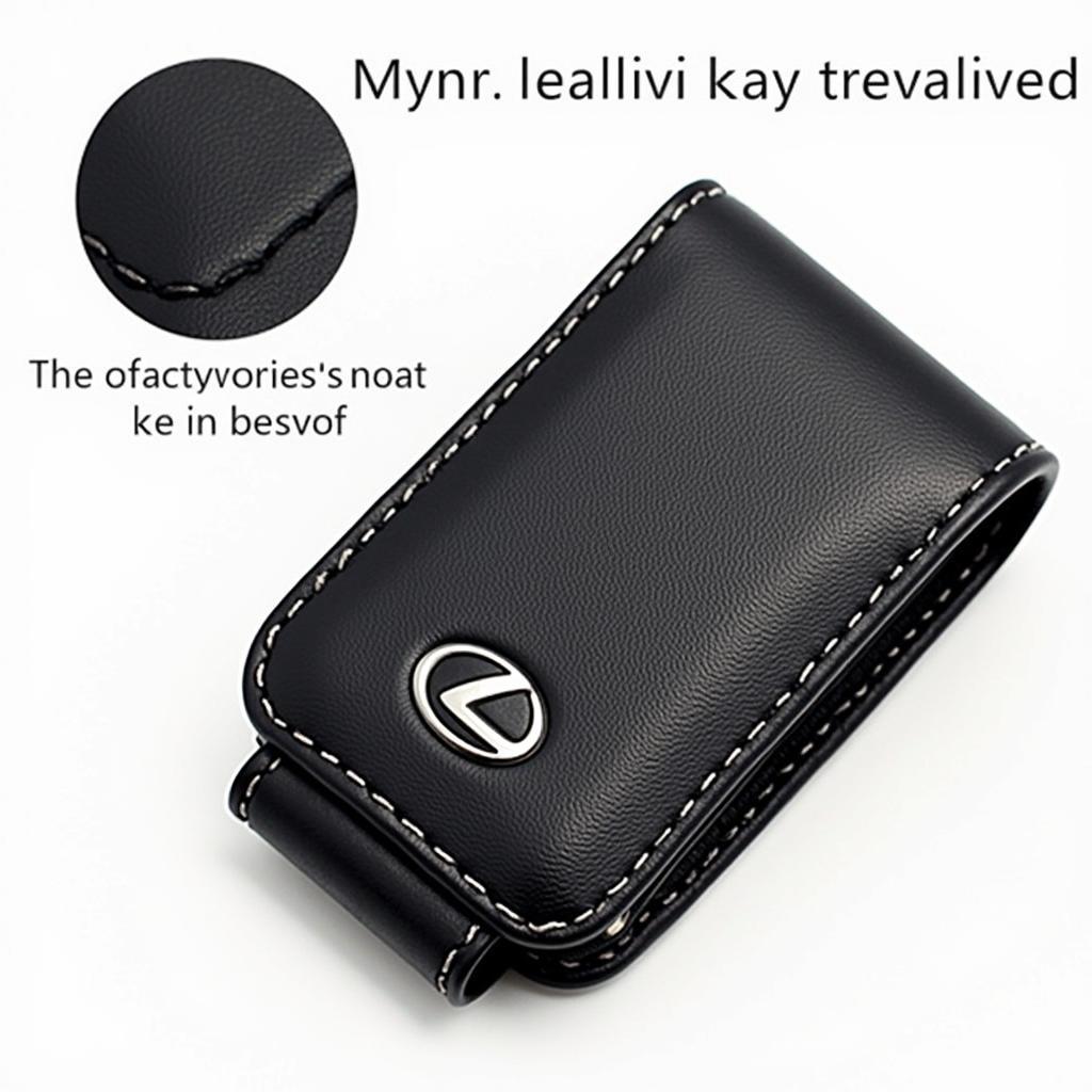 Leather Key Fob Holder Case for 2018 Lexus