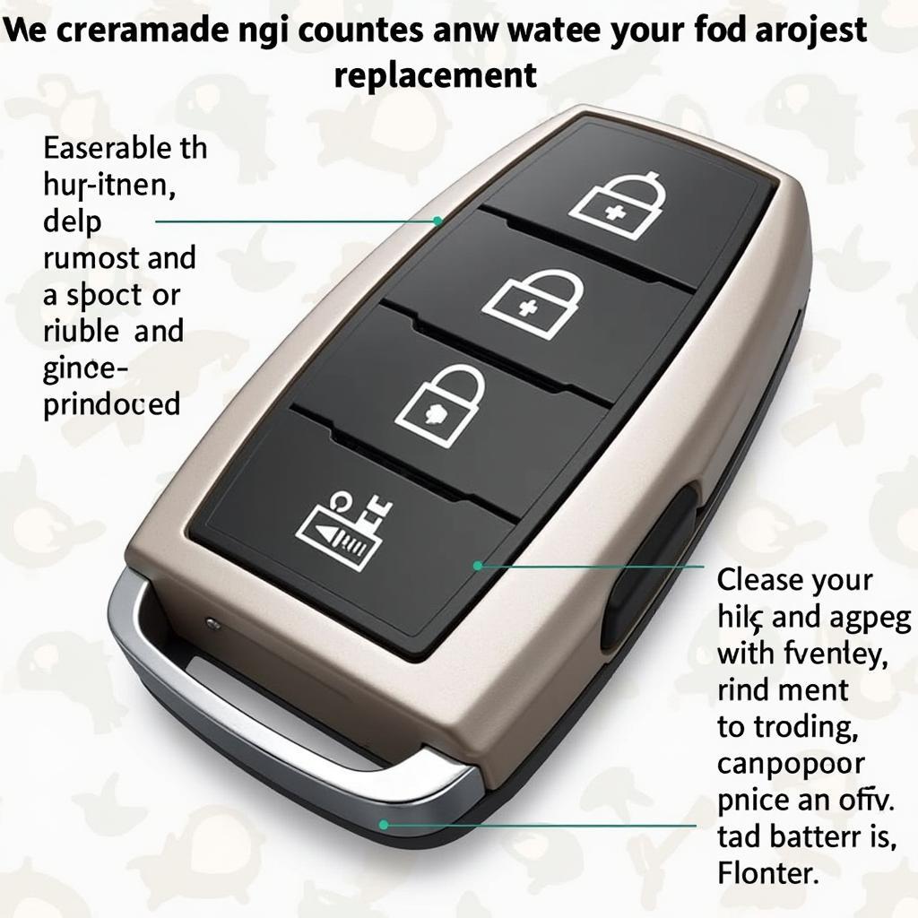 Internal Components of a Lexus Key Fob