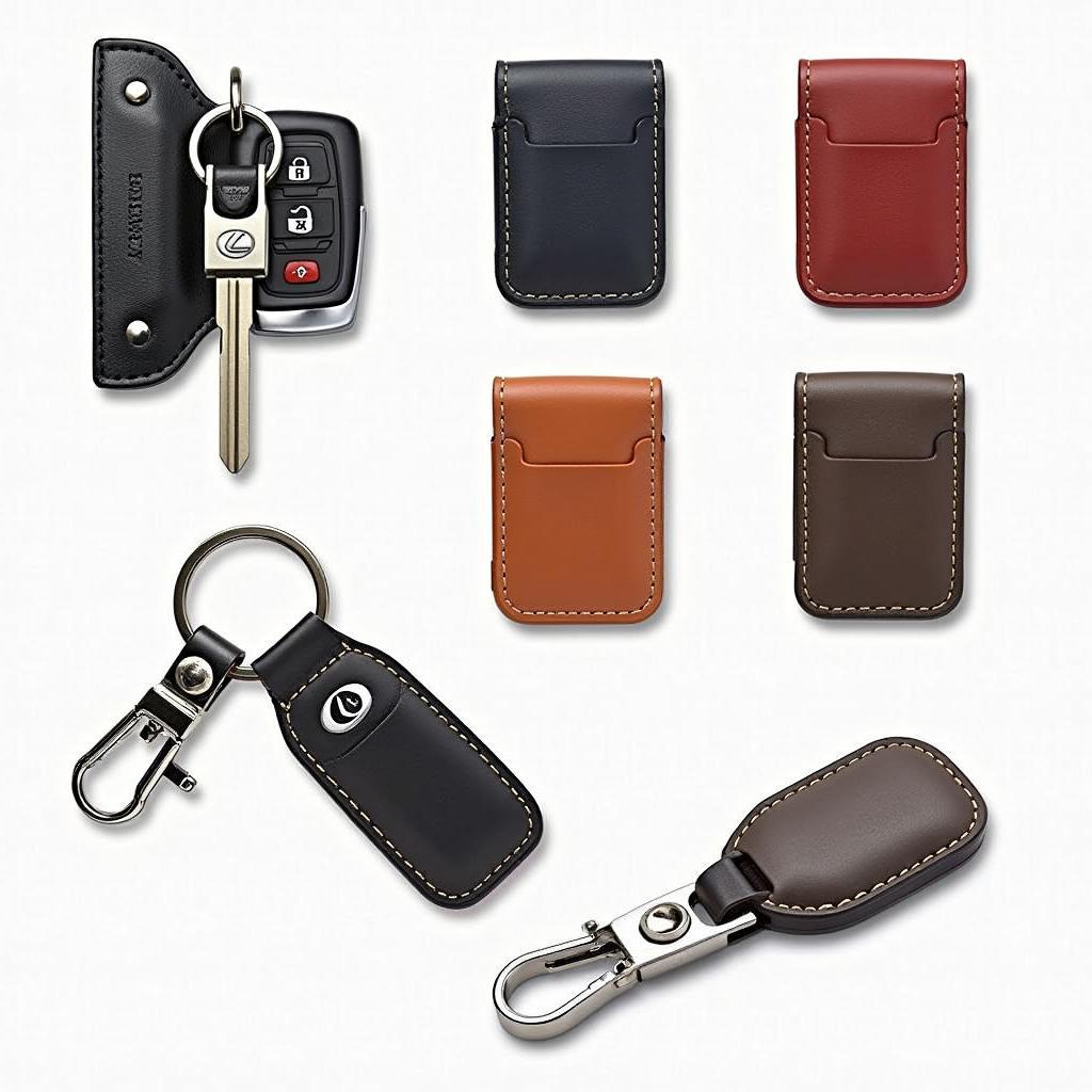 Variety of Leather Cases for Lexus Key Fobs