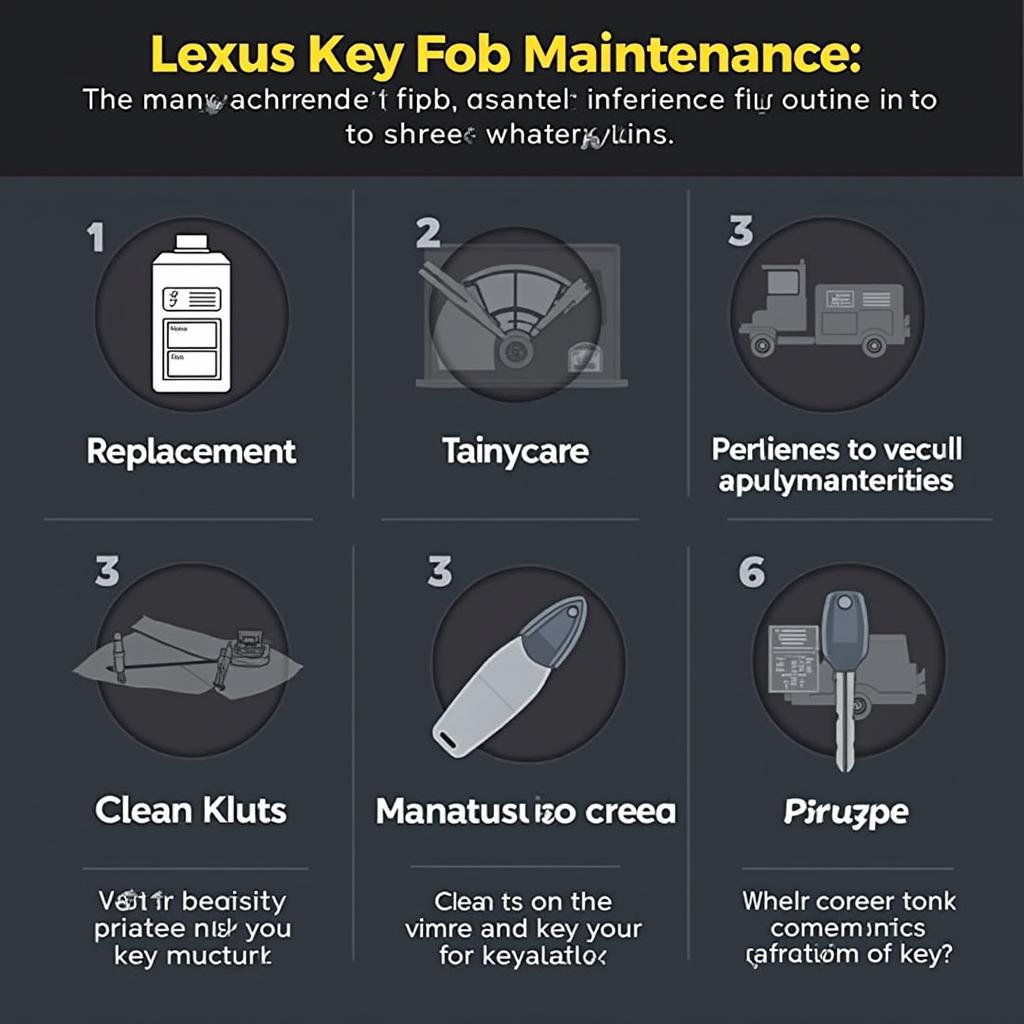 Lexus Key Fob Maintenance