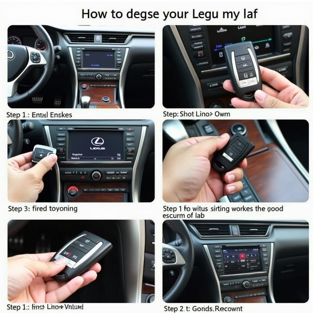 Lexus Key Fob Programming Steps