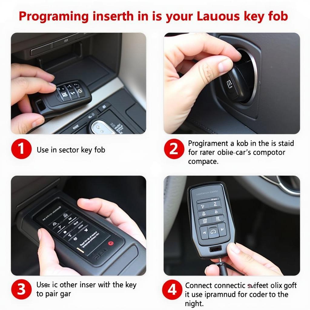 Lexus Key Fob Programming Process