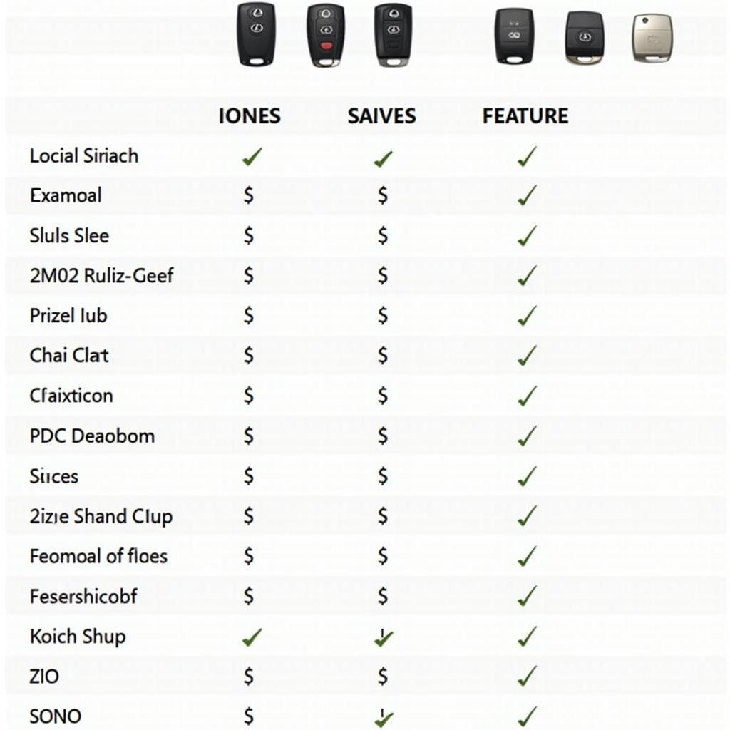 Lexus Key Fob Types and Costs