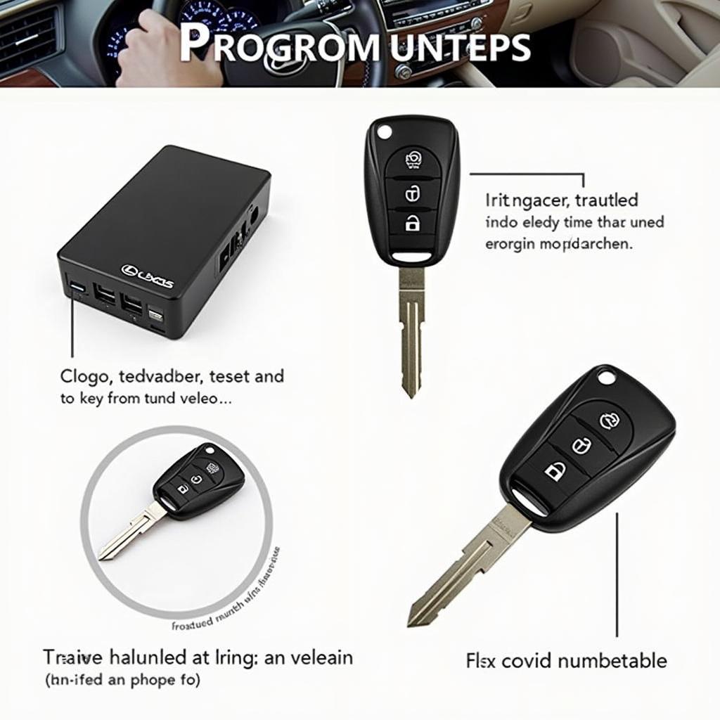 Lexus LS460 Key Fob Programming Process