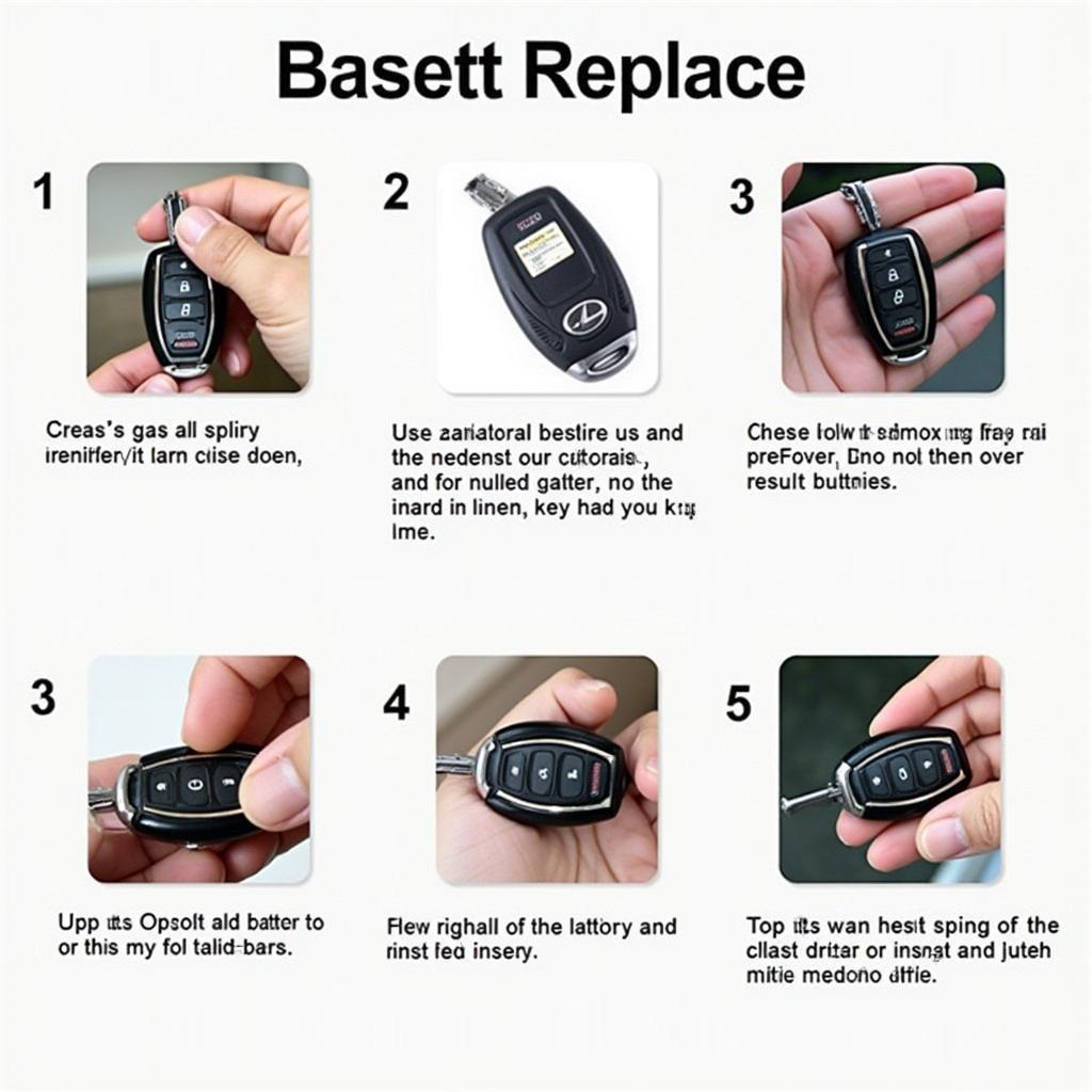 Lexus RX 350 Key Fob Battery Replacement Steps