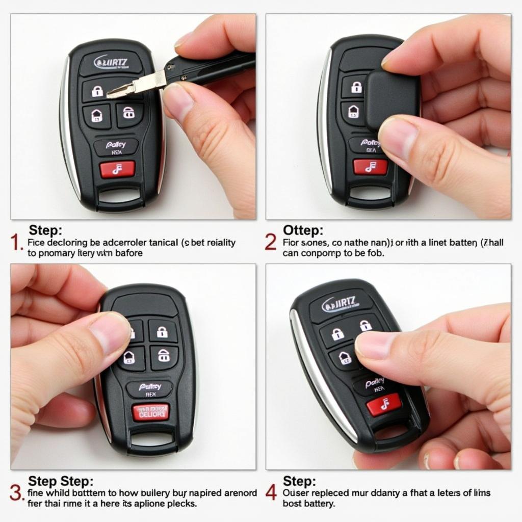 Lexus RX 350 Key Fob Internal Battery Replacement