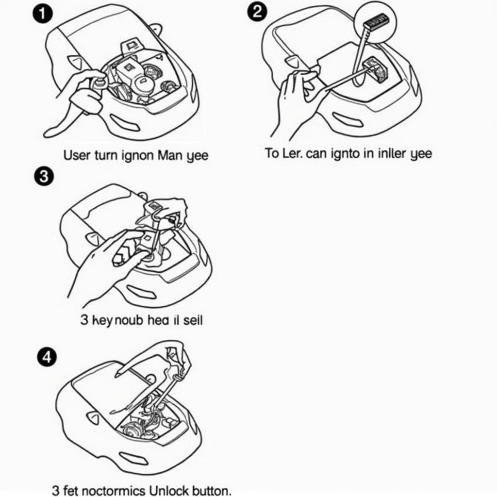 Lexus RX330 Key Fob Programming Process Steps