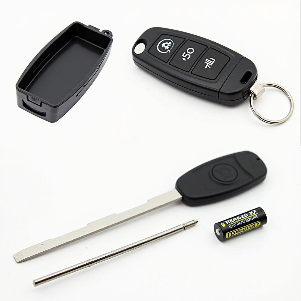 Replacing the battery in a Lexus RX350 key fob