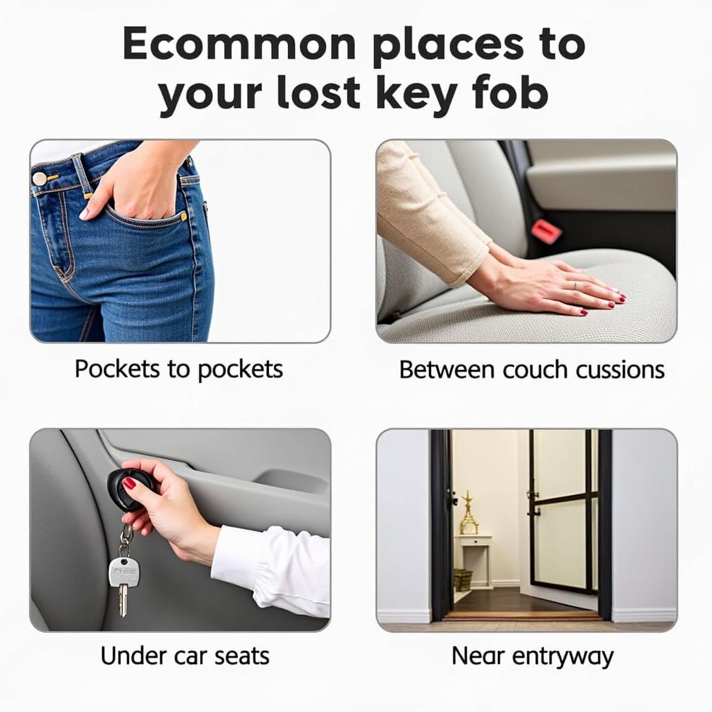 Locating Your Toyota Key Fob: Common Places to Check