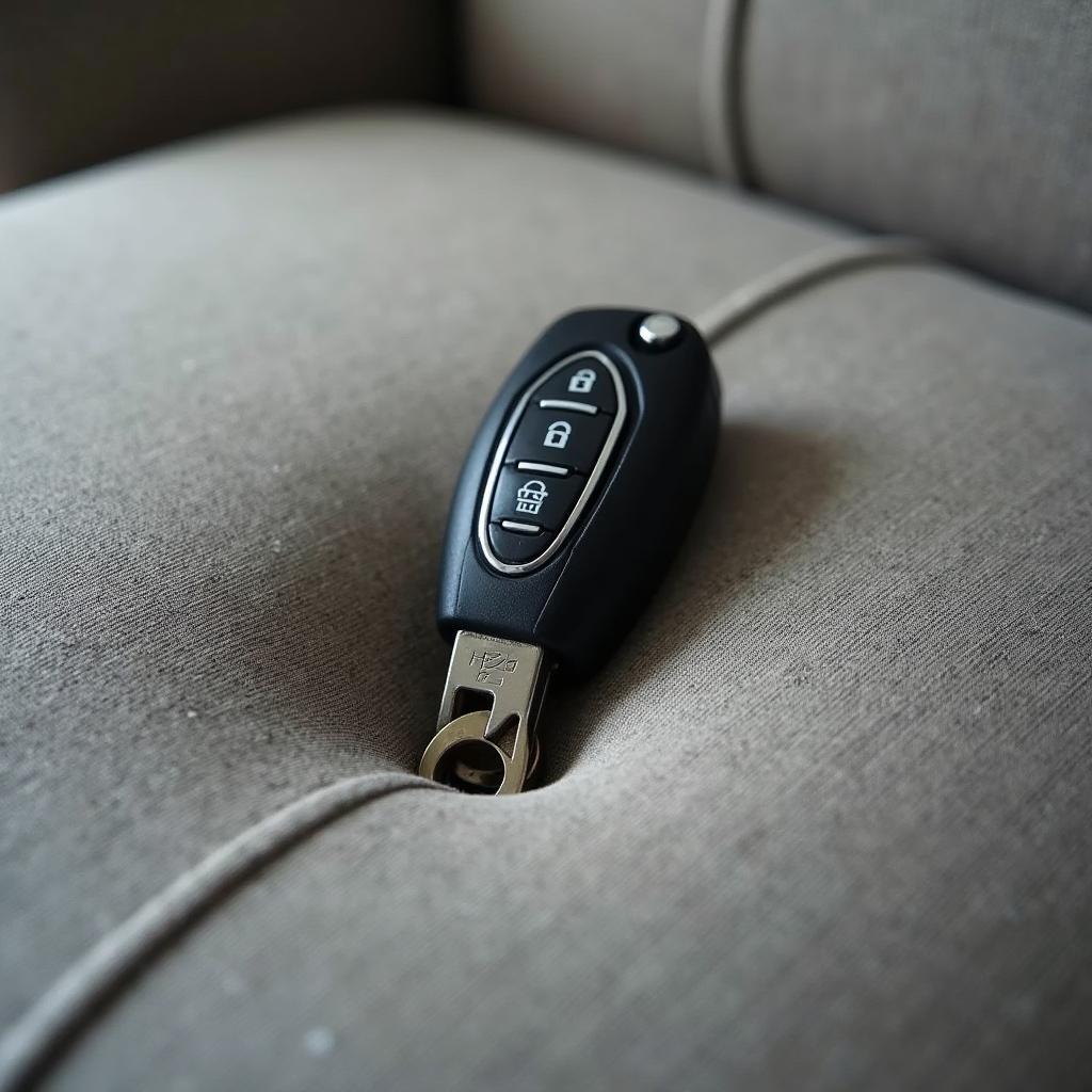 Lost Mazda Keyfob Under Sofa