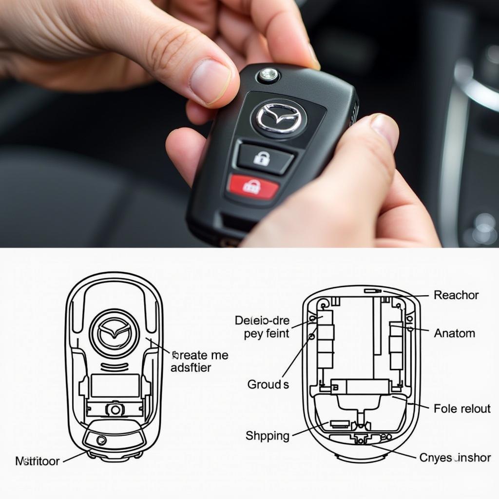 Troubleshooting common issues with a 2018 Mazda key fob after battery replacement