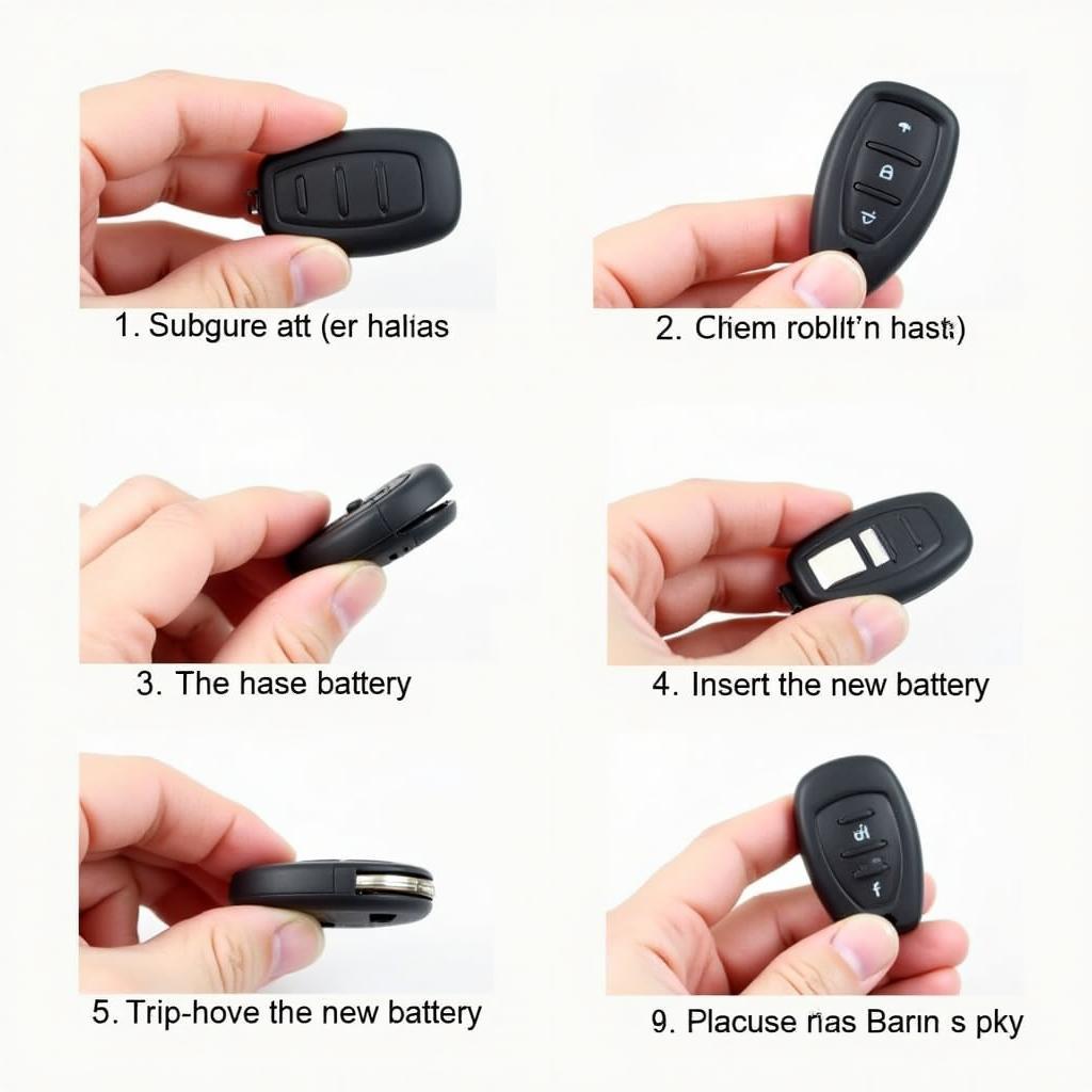 Replacing the Battery in a Mazda 3 2012 Key Fob