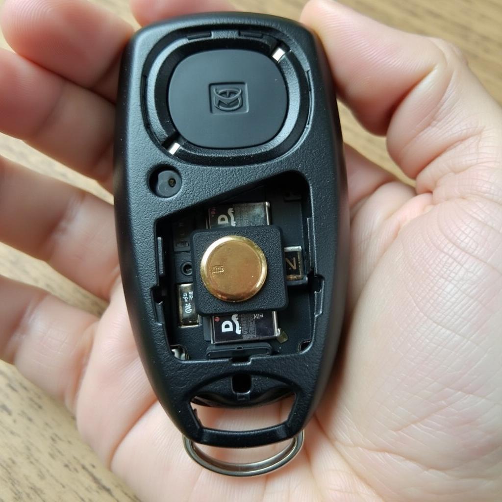 Mazda 3 Key Fob Opened with New Battery