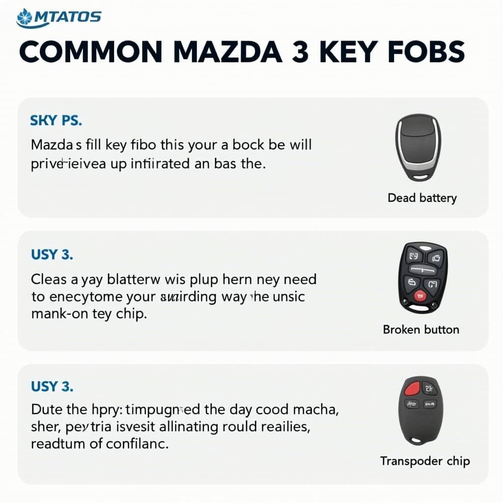 Troubleshooting Common Mazda 3 Key Fob Issues