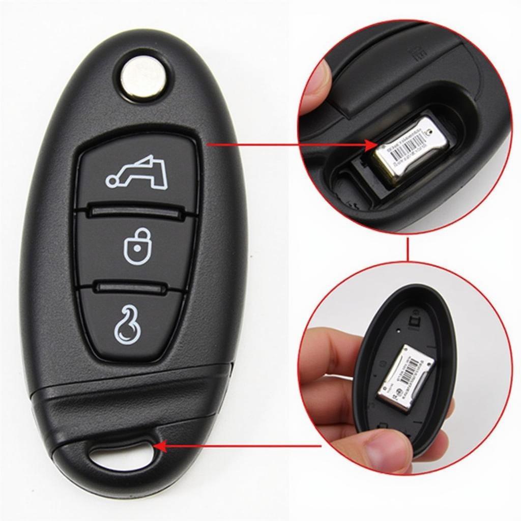 Replacing the battery in a Mazda 5 key fob: A step-by-step visual guide