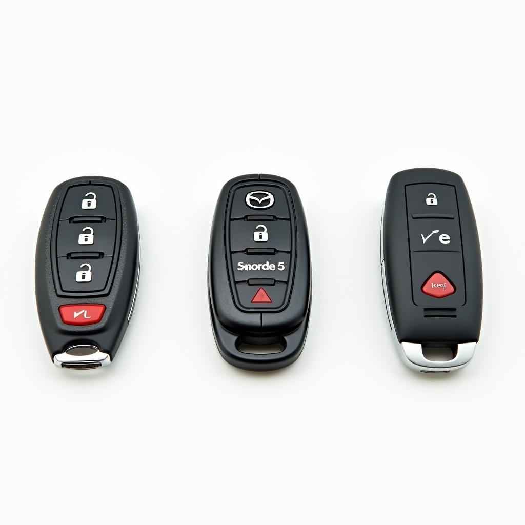 Mazda 5 Key Fob Types: Standard, Smart, and Proximity Keys