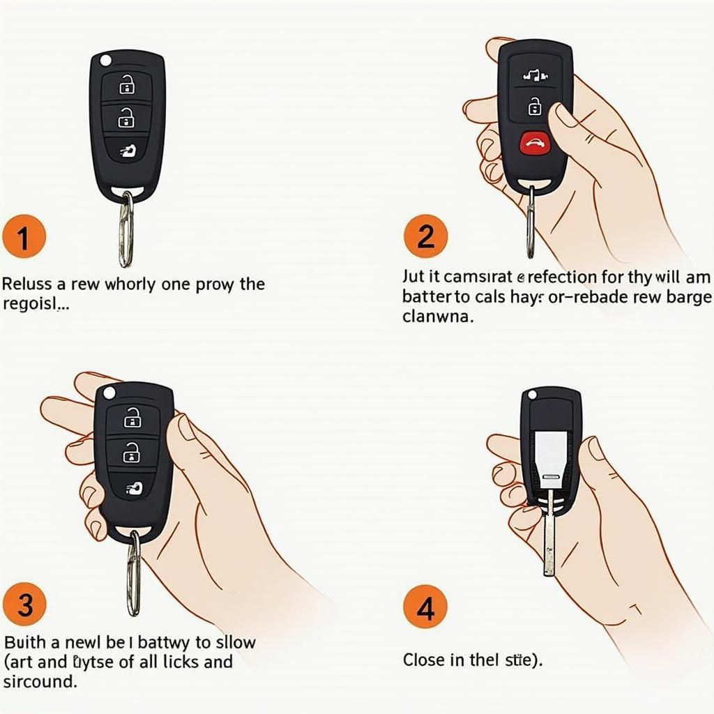 Replacing the Battery in a 2015 Mazda 6 Key Fob