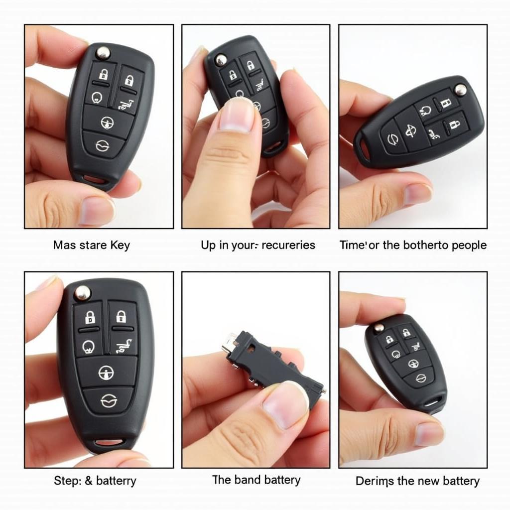 Mazda CX7 Key Fob Battery Replacement Steps