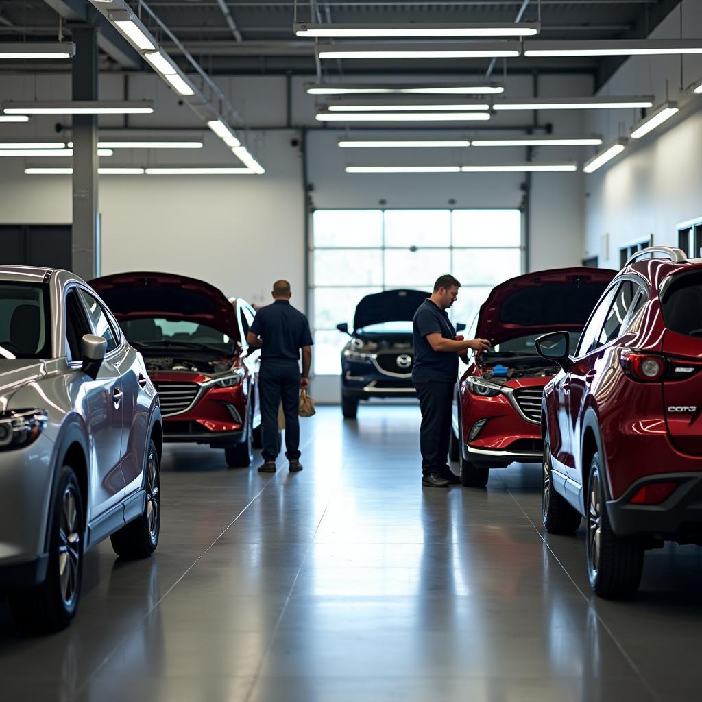 Mazda Dealership Service Department