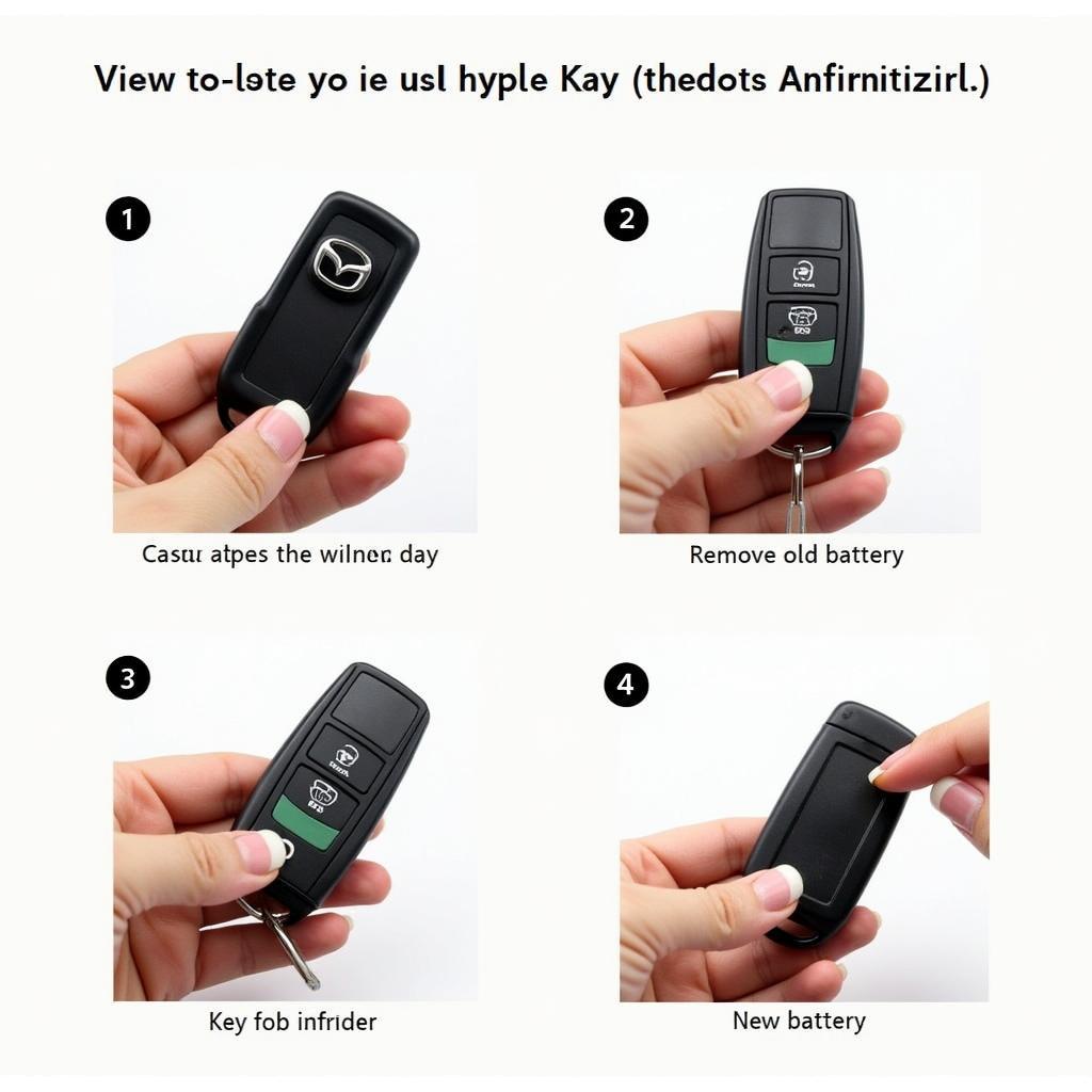 Mazda Key Fob Battery Replacement