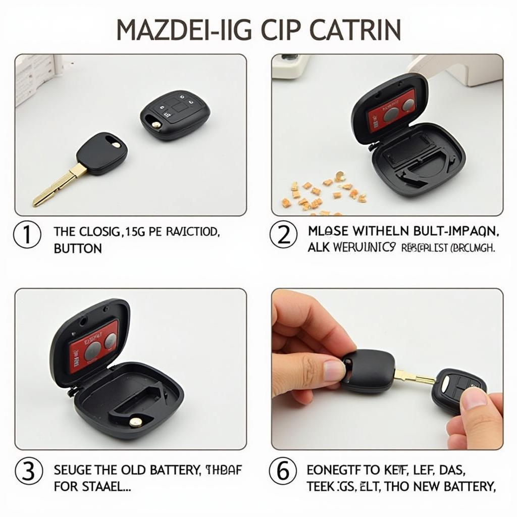 Mazda Key Fob Battery Replacement Steps