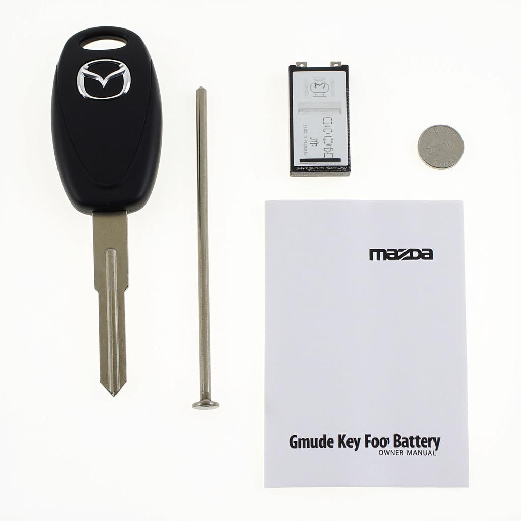 Mazda Key Fob Battery Replacement Tools