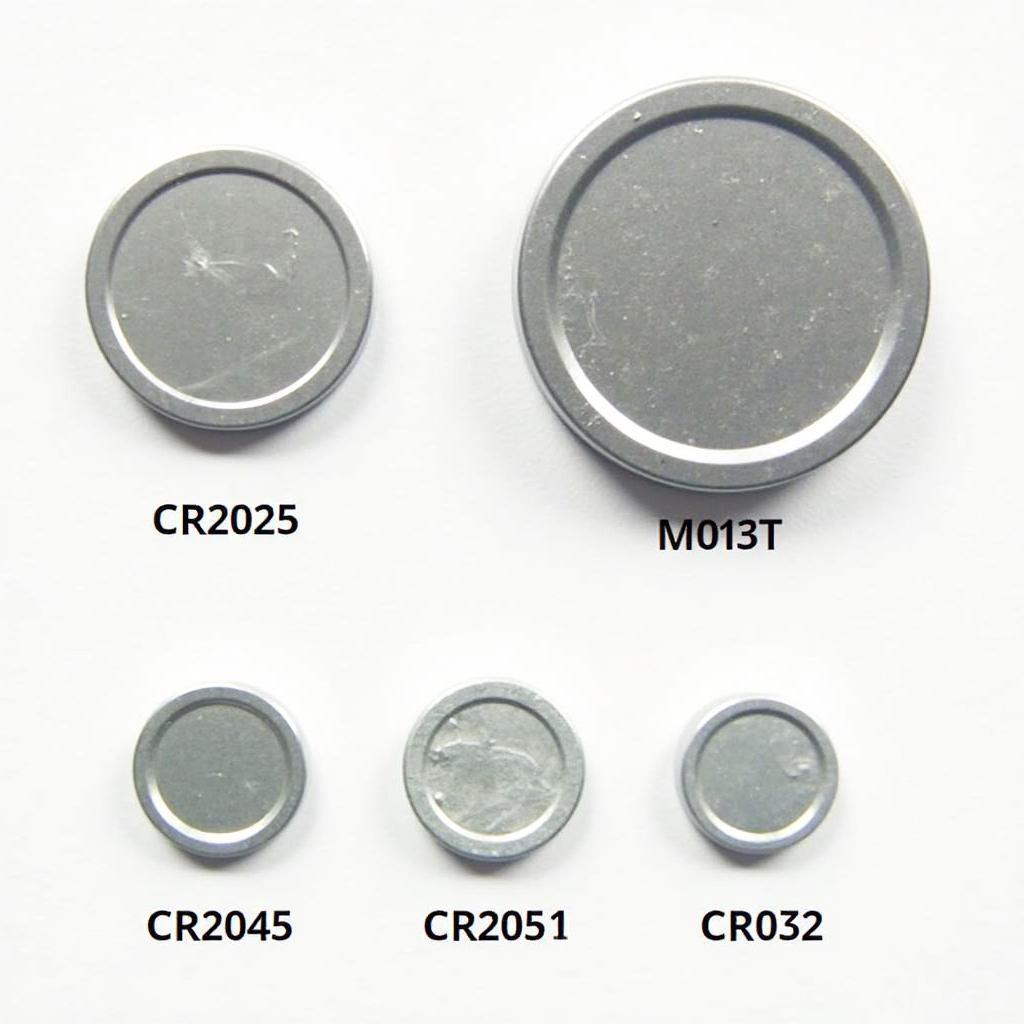 Different Mazda Key Fob Battery Types