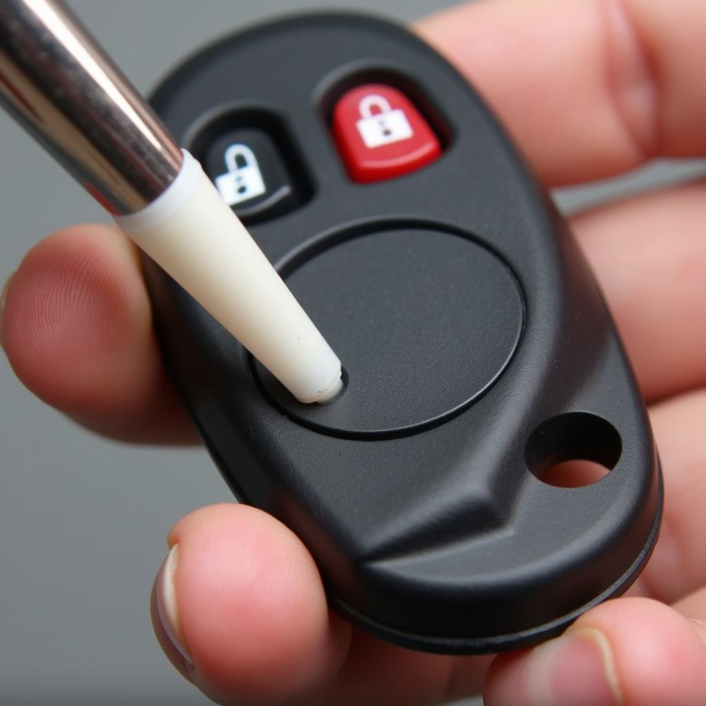 Opening a Mazda Key Fob