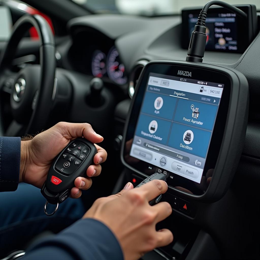 Mazda Key Fob Programming Process at a Dealership