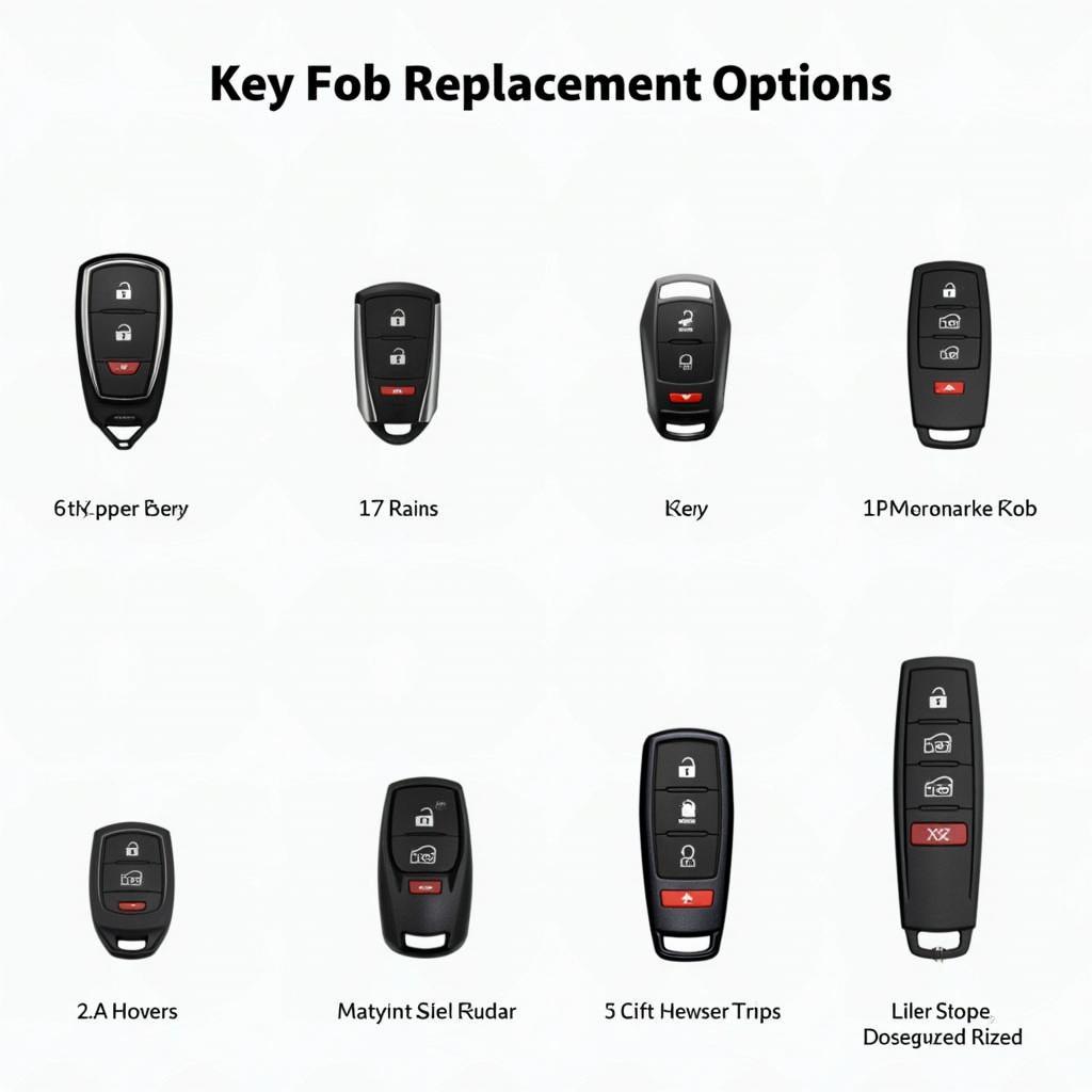 Mazda Key Fob Replacement Options