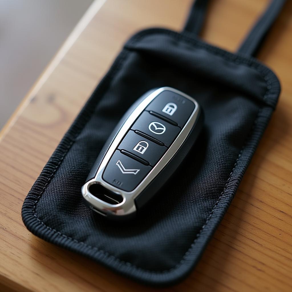 Protecting Your Mazda Key Fob with a Faraday Pouch