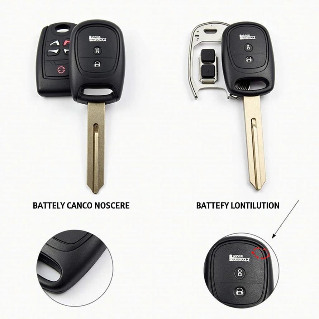 Different Mazda Key Fob Types