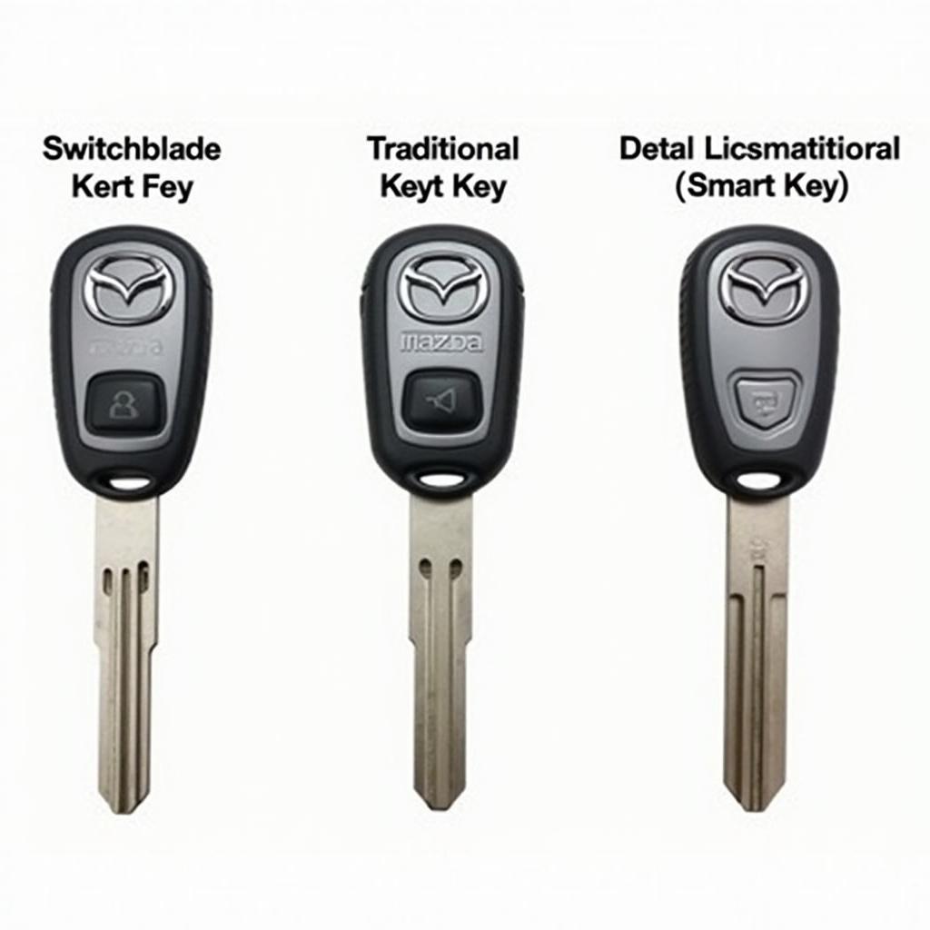 Identifying Different Mazda Key Fob Types